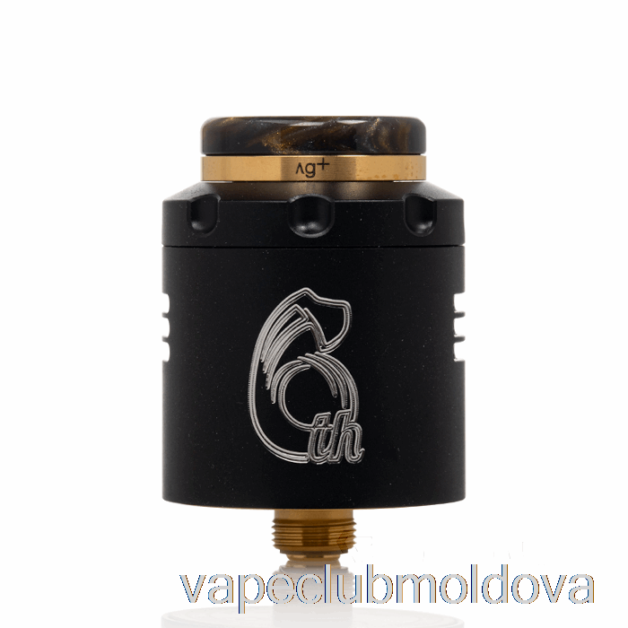 Vape Mod Hellvape Dead Rabbit V3 24mm Rda [6th Anni] Aur Negru